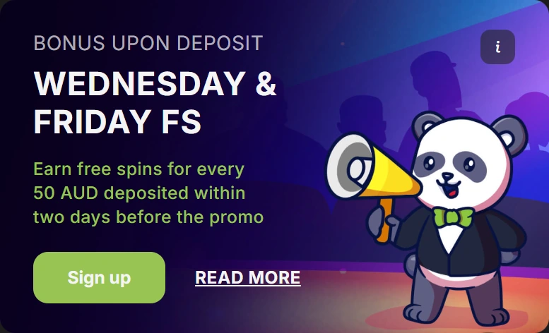 bonus upon deposit